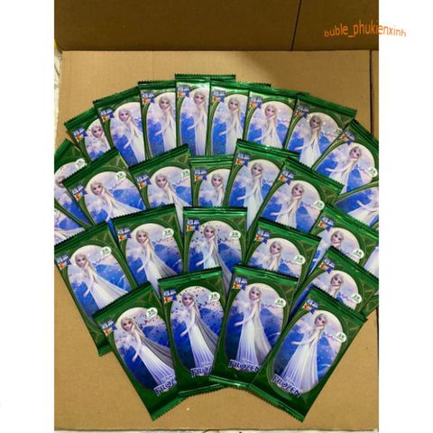 Bộ 160 Thẻ Bài Trò Chơi Công Chúa Elsa - Phim Hoạt Hình Frozen Disney, Đồ Chơi Giáo Dục Thú Vị cho Trẻ Em