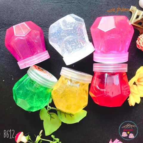 Bộ Slime Thú Vị Dạng Lục Giác 8 Màu - Đồ Chơi Nhầy Ma Quái Sáng Tạo Cho Trẻ Em, Giúp Phát Triển Kỹ Năng Nghệ Thuật