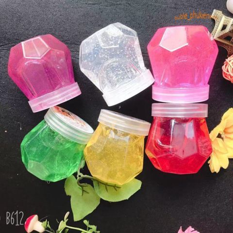 Bộ Slime Thú Vị Dạng Lục Giác 8 Màu - Đồ Chơi Nhầy Ma Quái Sáng Tạo Cho Trẻ Em, Giúp Phát Triển Kỹ Năng Nghệ Thuật