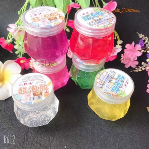 Bộ Slime Thú Vị Dạng Lục Giác 8 Màu - Đồ Chơi Nhầy Ma Quái Sáng Tạo Cho Trẻ Em, Giúp Phát Triển Kỹ Năng Nghệ Thuật