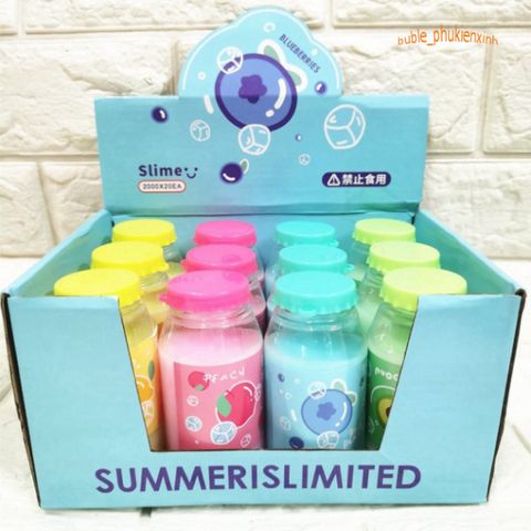 Slime Chai Coca Hương Trái Cây - Đồ Chơi Trẻ Em Chất Nhầy Vui Nhộn, Công Cụ Giải Trí Thú Vị Squishy