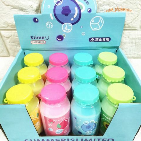 Slime Chai Coca Hương Trái Cây - Đồ Chơi Trẻ Em Chất Nhầy Vui Nhộn, Công Cụ Giải Trí Thú Vị Squishy