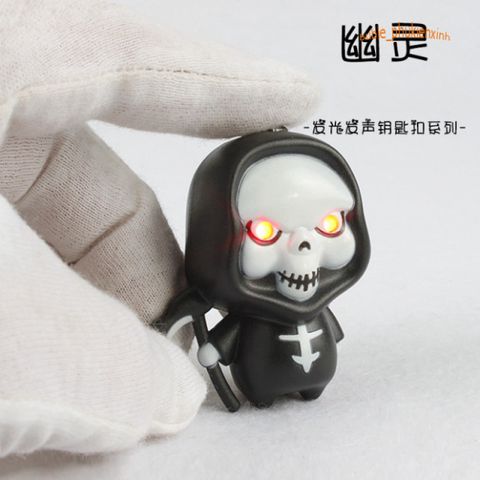 Móc Khóa Thần Chết Phát Sáng LED 3 in 1 Có Nhạc - Quà Tặng Độc Đáo Cá Tính Xả Stress Sáng Tạo Cho Fans Hâm Mộ