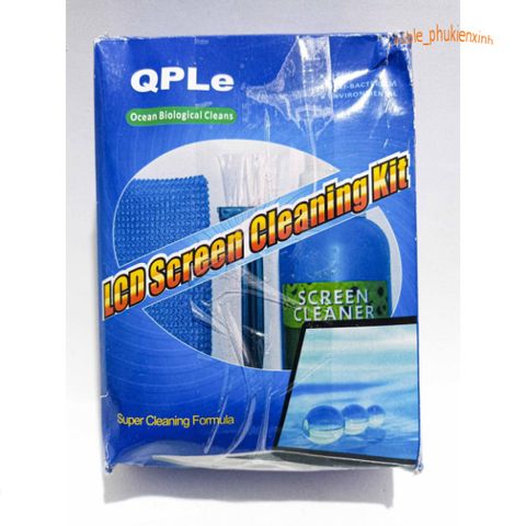 Bộ Vệ Sinh Laptop 3 Món - Chổi Quét, Dung Dịch & Khăn Lau - Sạch Bụi Bẩn, An Toàn Và Dễ Sử Dụng