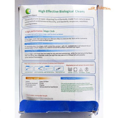 Bộ Vệ Sinh Laptop 3 Món - Chổi Quét, Dung Dịch & Khăn Lau - Sạch Bụi Bẩn, An Toàn Và Dễ Sử Dụng