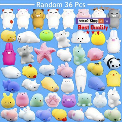 Thú Mochi Squishy Đa Dạng Mẫu Mã - Chất Liệu Mềm Mại, Đàn Hồi, Giải Trí Thú Vị Cho Trẻ Em