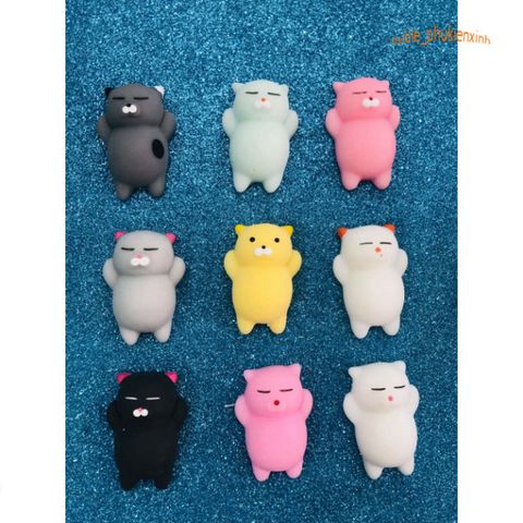 Thú Mochi Squishy Đa Dạng Mẫu Mã - Chất Liệu Mềm Mại, Đàn Hồi, Giải Trí Thú Vị Cho Trẻ Em
