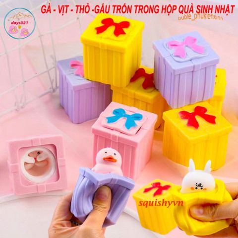 Đồ Chơi Squishy Mochi Con Thú Giảm Căng Thẳng - Chất Liệu An Toàn, Đồ Chơi Dễ Thương cho Trẻ Em, Phát Triển Kỹ Năng Kết Hợp Tay Mắt