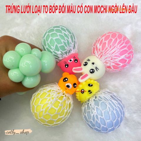 Đồ Chơi Squishy Mochi Con Thú Giảm Căng Thẳng - Chất Liệu An Toàn, Đồ Chơi Dễ Thương cho Trẻ Em, Phát Triển Kỹ Năng Kết Hợp Tay Mắt