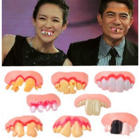Răng Vẩu Giả Hóa Trang Halloween - 8 Kiểu Mẫu Độc Đáo, Hài Hước Cho Bé Yêu - Đạo Cụ Tạo Hình Sáng Tạo