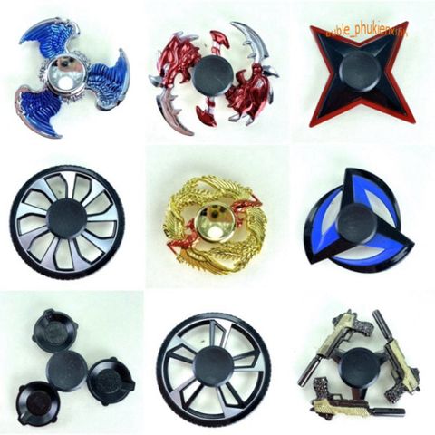 Con quay Spinner Kim loại NARUTO Anime Manga - Đồ chơi giải trí độc đáo, chống rung, xoay lâu, quà tặng fan phim.