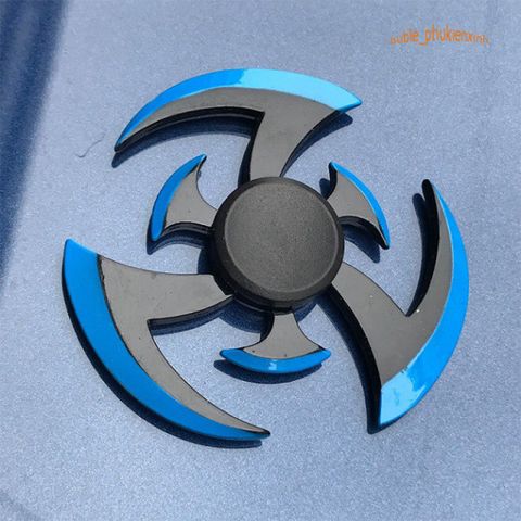 Con quay Spinner Kim loại NARUTO Anime Manga - Đồ chơi giải trí độc đáo, chống rung, xoay lâu, quà tặng fan phim.