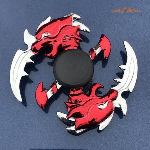 Con quay Spinner Kim loại NARUTO Anime Manga - Đồ chơi giải trí độc đáo, chống rung, xoay lâu, quà tặng fan phim.
