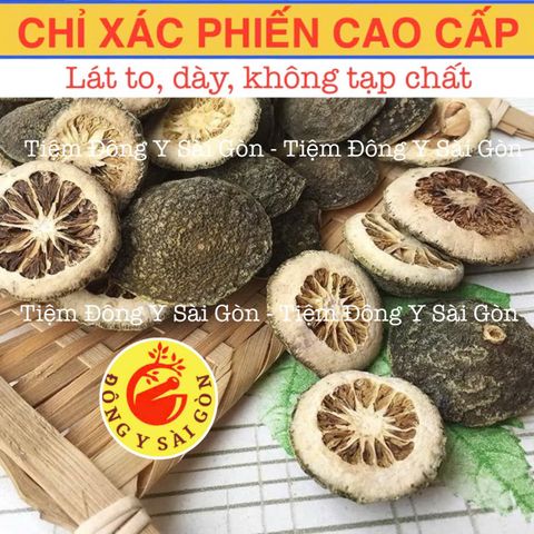 Chỉ Xác 100g - Thực Phẩm Khô Chất Lượng Cao Hỗ Trợ Tiêu Hóa, Trừ Đờm, Giảm Đau Răng, Mới Nguyên Liệu Tươi Sống