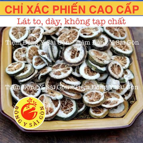 Chỉ Xác 100g - Thực Phẩm Khô Chất Lượng Cao Hỗ Trợ Tiêu Hóa, Trừ Đờm, Giảm Đau Răng, Mới Nguyên Liệu Tươi Sống