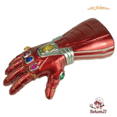 Găng tay Thanos mềm 013 - Đồ chơi cosplay có đèn và âm thanh, thích hợp cho trẻ em trên 3 tuổi, quà tặng fan Marvel