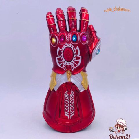 Găng tay Thanos mềm 013 - Đồ chơi cosplay có đèn và âm thanh, thích hợp cho trẻ em trên 3 tuổi, quà tặng fan Marvel