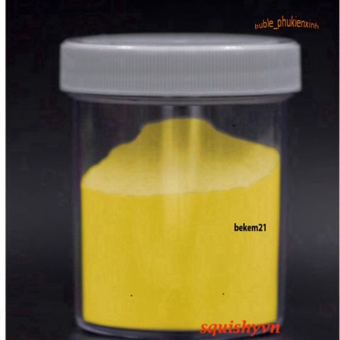 Bột Phát Quang Vàng Kim 50g - Dùng Thủ Công Nghệ Thuật, Sáng Màu Đêm Trong 5-7 Giờ - Hóa Chất Trang Trí Party, Mỹ Thuật