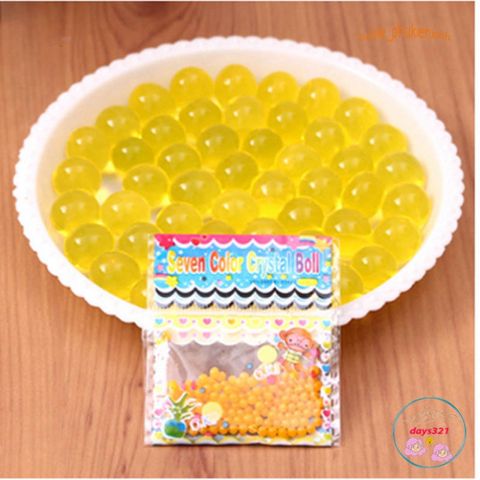 Gói 100 Viên Hạt Tinh Thể Trồng Cây Không Đất - Hạt Nở Slime Nhiều Màu Sắc, Dễ Sử Dụng Cho Không Gian Xanh Sống Động