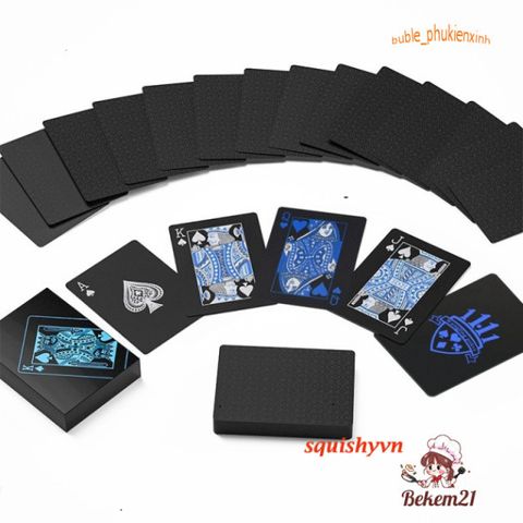 Bộ Bài Tây 52 Lá Poker Mạ Vàng 24K Chống Thấm Nước - Quà Tặng Đẳng Cấp Cho Người Yêu Thích Game Và Ảo Thuật