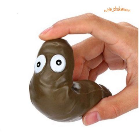 Bộ Đồ Chơi Squishy Mochi Hình Cục Shit - Đồ Chơi Giảm Stress Dễ Thương, Co Giãn, An Toàn Cho Trẻ Em, Quà Tặng Ý Nghĩa