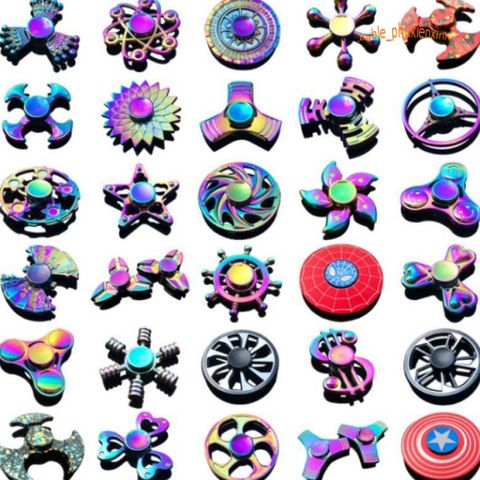 Con quay TBS Spinner Đồng Nguyên Khối 2 Cánh - Đồ Chơi Cổ Điển Kim Loại Bền Bỉ Cho Trẻ Em