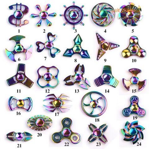 Con quay TBS Spinner Đồng Nguyên Khối 2 Cánh - Đồ Chơi Cổ Điển Kim Loại Bền Bỉ Cho Trẻ Em