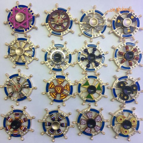 Con quay TBS Spinner Đồng Nguyên Khối 2 Cánh - Đồ Chơi Cổ Điển Kim Loại Bền Bỉ Cho Trẻ Em