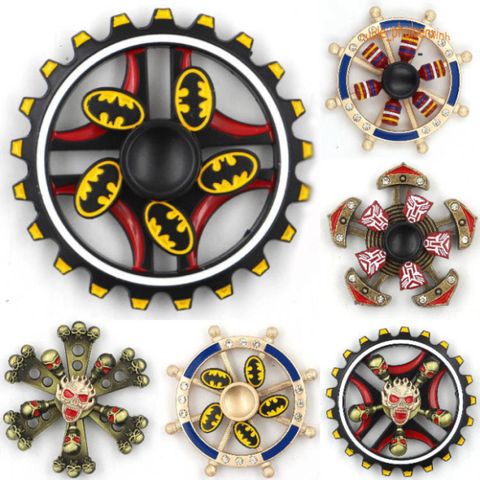 Con quay TBS Spinner Đồng Nguyên Khối 2 Cánh - Đồ Chơi Cổ Điển Kim Loại Bền Bỉ Cho Trẻ Em