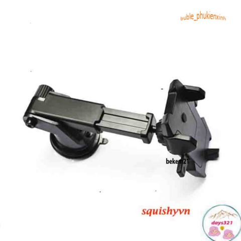 Giá đỡ điện thoại ô tô X0566 xoay 360 độ, đa năng an toàn, lắp trên kính chắn gió hoặc bảng điều khiển, phù hợp điện thoại 4,7-7 inch