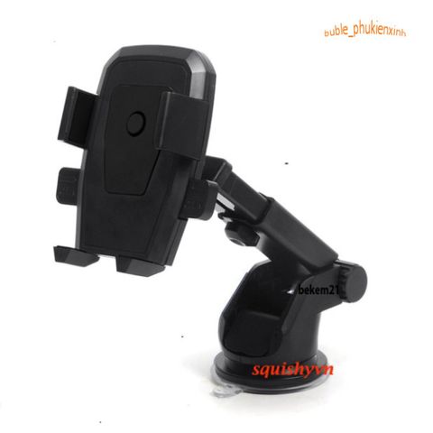 Giá đỡ điện thoại ô tô X0566 xoay 360 độ, đa năng an toàn, lắp trên kính chắn gió hoặc bảng điều khiển, phù hợp điện thoại 4,7-7 inch