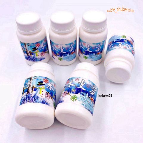 Hộp Tuyết Nhân Tạo 150gr Trắng Mịn - Nguyên Liệu Làm Slime và Decoration Noel - Tuyết Tạo Bọt Dễ Dàng