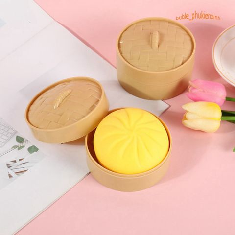 Đồ Chơi Squishy Mochi Hình Bánh Bao Trắng - Mềm Mại, Đàn Hồi, Giảm Stress, Quà Tặng Cho Trẻ Em, Phát Triển Kỹ Năng Sáng Tạo