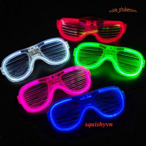 Kính Mắt LED Đa Sắc Vui Nhộn Cho Trẻ Em - Quà Tặng Halloween Hoàn Hảo - Kính Ghi Điểm Trong Bữa Tiệc và Lễ Hội