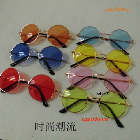 Kính Mát Thug Life 6 Chấm - Thiết Kế Thời Trang Chống UV, Phong Cách Hài Hước và Dị Dạng Cho Nam