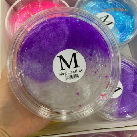 Slime Chữ M Dạng Âu 2-3 Màu Sắc – Đồ Chơi Nhầy Nhụa Thú Vị Kích Thích Sáng Tạo Cho Trẻ Em