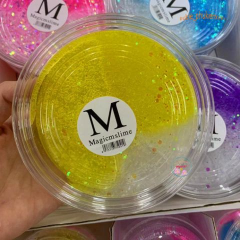 Slime Chữ M Dạng Âu 2-3 Màu Sắc – Đồ Chơi Nhầy Nhụa Thú Vị Kích Thích Sáng Tạo Cho Trẻ Em