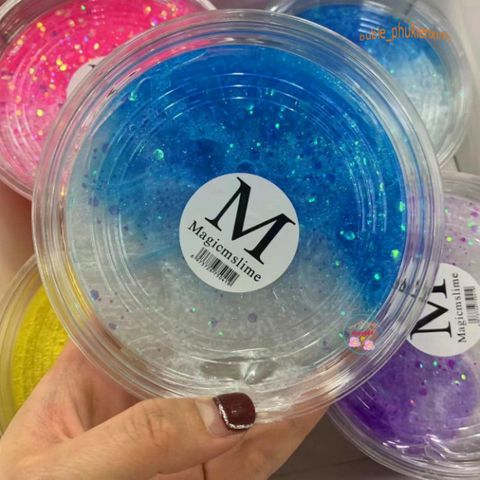 Slime Chữ M Dạng Âu 2-3 Màu Sắc – Đồ Chơi Nhầy Nhụa Thú Vị Kích Thích Sáng Tạo Cho Trẻ Em