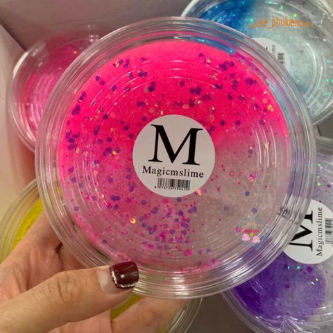 Slime Chữ M Dạng Âu 2-3 Màu Sắc – Đồ Chơi Nhầy Nhụa Thú Vị Kích Thích Sáng Tạo Cho Trẻ Em