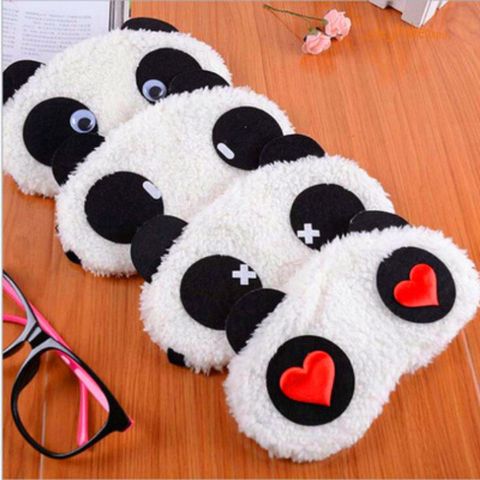 Mặt Nạ Ngủ Bịt Mắt Gấu Trúc Dễ Thương - Phụ Kiện Du Lịch Tiện Lợi, Giúp Ngủ Ngon Ở Mọi Nơi