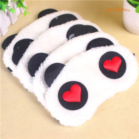 Mặt Nạ Ngủ Bịt Mắt Gấu Trúc Dễ Thương - Phụ Kiện Du Lịch Tiện Lợi, Giúp Ngủ Ngon Ở Mọi Nơi