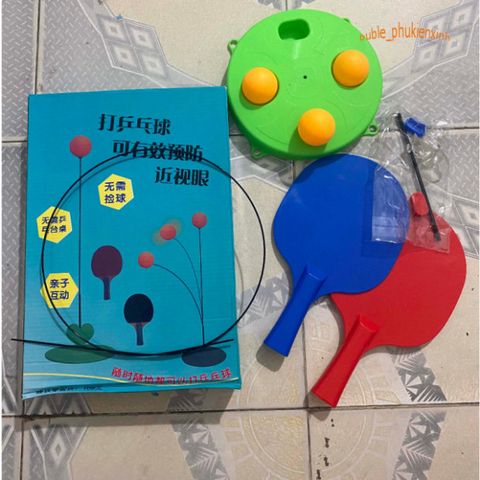 Bộ Bóng Bàn Phản Xạ Cho Trẻ Em - Giải Pháp Thể Thao Tại Nhà Vui Vẻ, Kết Nối Gia Đình, Rèn Luyện Kỹ Năng Chơi Bóng Bàn