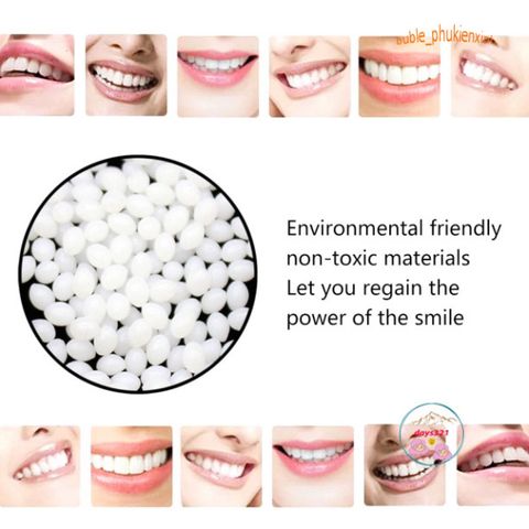 Keo Gắn Răng Giả Tạm Thời 10g - Dụng Cụ Chăm Sóc Răng Miệng An Toàn, Hỗ Trợ Nụ Cười Hoàn Hảo, Sử Dụng Dễ Dàng