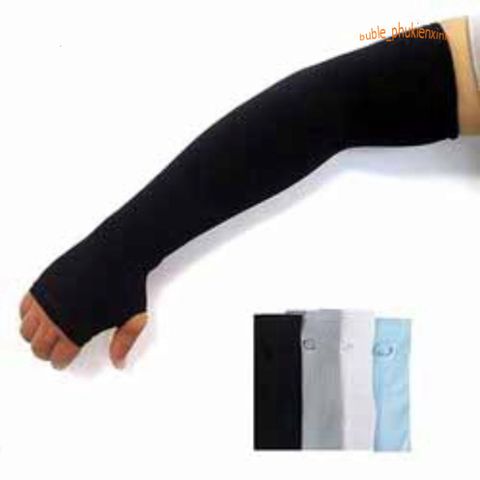 Găng Tay Chống Nắng Let's Slim Aqua-X Hàn Quốc - Chất Liệu Cotton Co Dãn, Nhiều Màu Sắc Bảo Vệ Tia UV Cho Mùa Hè Rực Rỡ