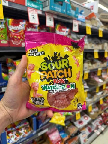 Kẹo Dẻo Sour Patch Kids Úc 190g - Snack Trái Cây Chua Ngọt Thích Hợp Dùng Cá Nhân và Chia Sẻ cùng Gia Đình
