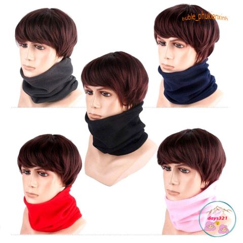 Khăn Đa Năng Chống Nắng LEE MIN HO - Khẩu Trang Ống Phong Cách, Chống Bụi Màu Đen, Phụ Kiện Phượt Thủ Thiết Yếu