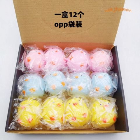 Đồ Chơi Bóp Tay Squishy Hình Chim Cánh Cụt Dễ Thương - Giải Tỏa Stress, Quà Tặng Tuyệt Vời cho Trẻ Em và Người Lớn