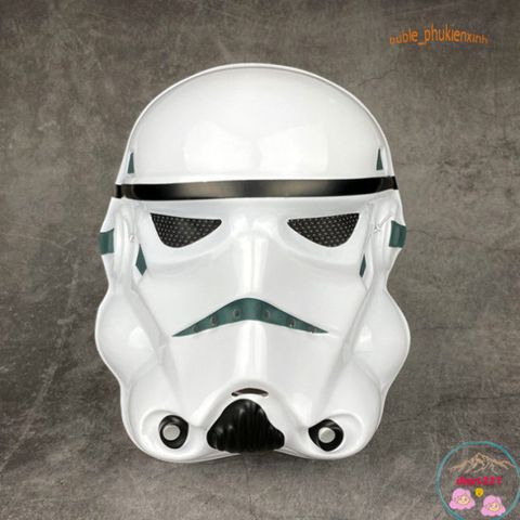 Mặt Nạ Darth Vader Trắng - Phụ Kiện Hóa Trang Halloween Đặc Biệt Từ Phim Star Wars - Cosplay Độc Đáo Thể Hiện Đam Mê
