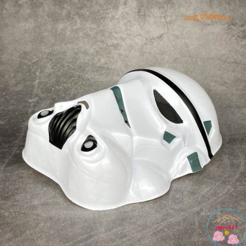 Mặt Nạ Darth Vader Trắng - Phụ Kiện Hóa Trang Halloween Đặc Biệt Từ Phim Star Wars - Cosplay Độc Đáo Thể Hiện Đam Mê