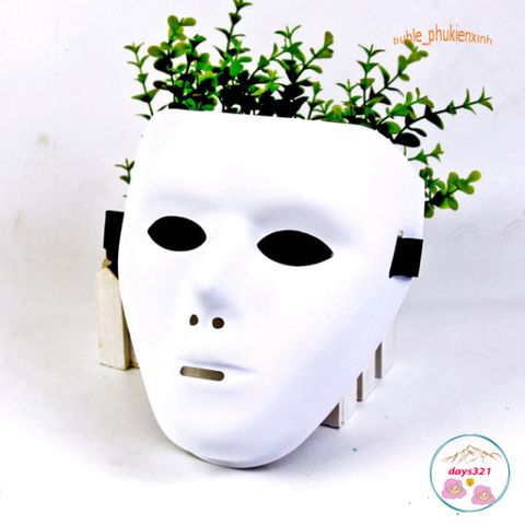 Mặt Nạ Hóa Trang Dạ Hội Trắng Jabbawockeez - Phong Cách Hip Hop Độc Đáo Cho Tiệc Tùng & Halloween, Tạo Điểm Nhấn Ấn Tượng